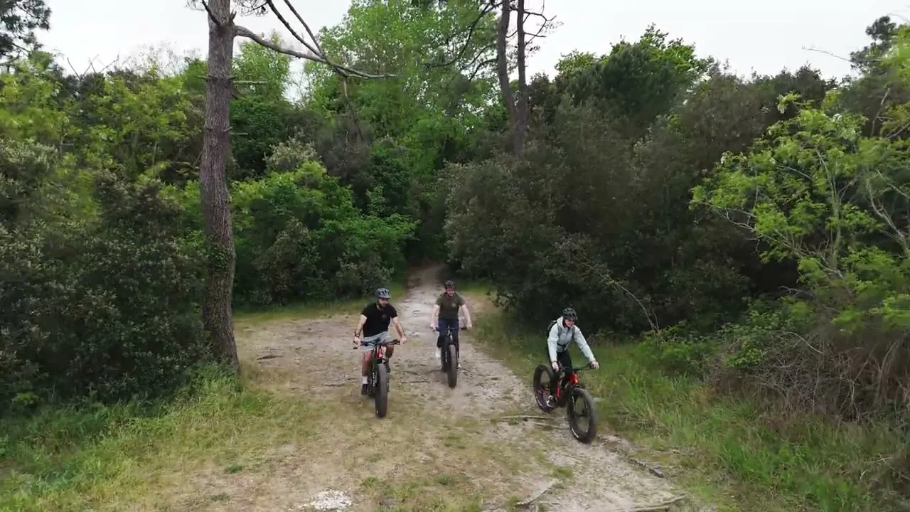Katsandbike 17 · Groupe vu du dessus